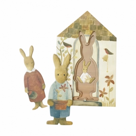 Puzzle familia de iepurasi, Egmont Toys - Img 3