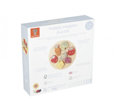 Puzzle legume si fructe, Orange Tree Toys - Img 4