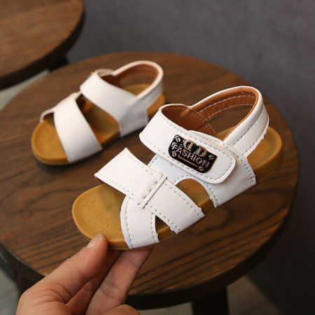 Sandale albe pentru fetite - Ella - Img 1