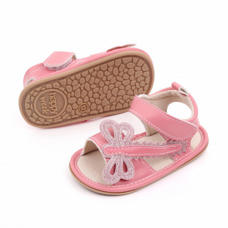 Sandalute roz pentru fetite - Libelula