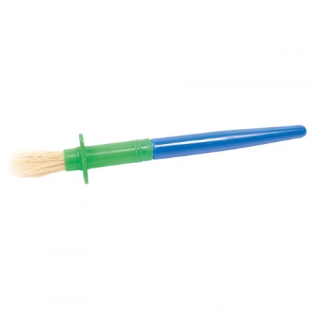 Set 24 de pensule groase, maner cu protectie, pentru copii mici - Img 2