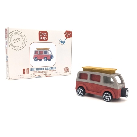 Set de constructie vehicul camper Charlie, Croc toys - Img 2