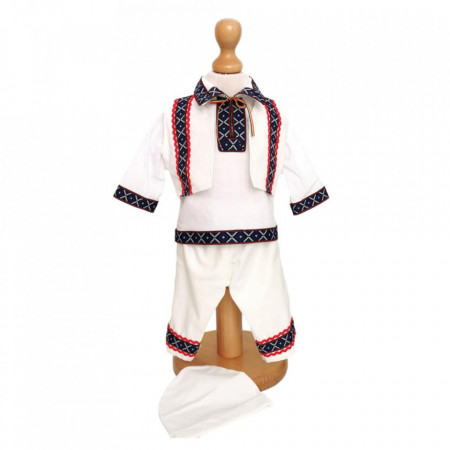 Set national, trusou botez, cutie trusou, lumanare si costum traditional baietel, Denikos® C9089 - Img 2