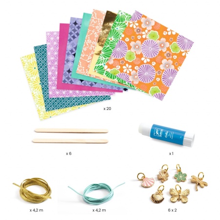 Joc creativ DIY bratari Elegant si auriu, Djeco - Img 3