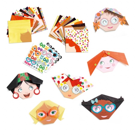 Joc creativ origami Personaje, Djeco - Img 3