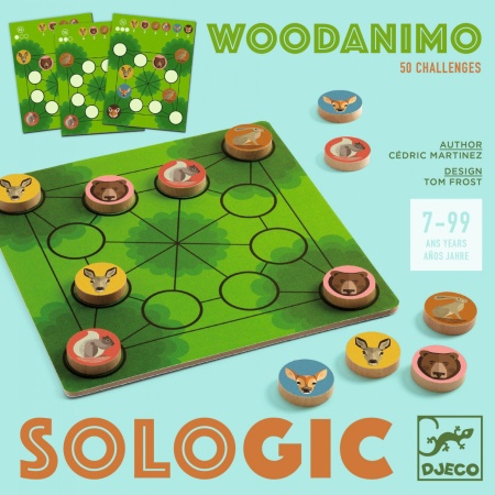 Joc de logica Woodanimo, Djeco - Img 3