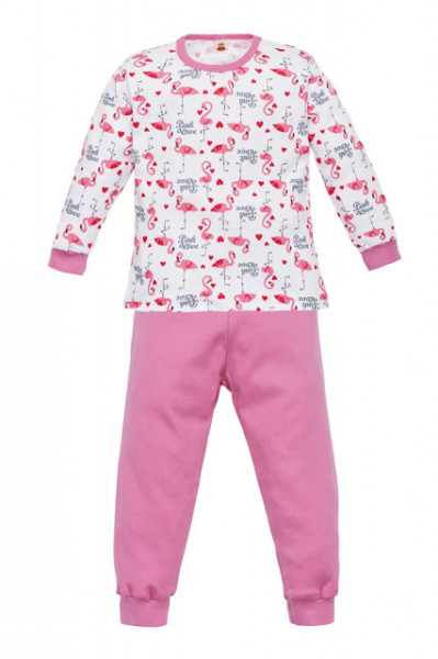Pijama pentru fetite - Colectia Flamingo
