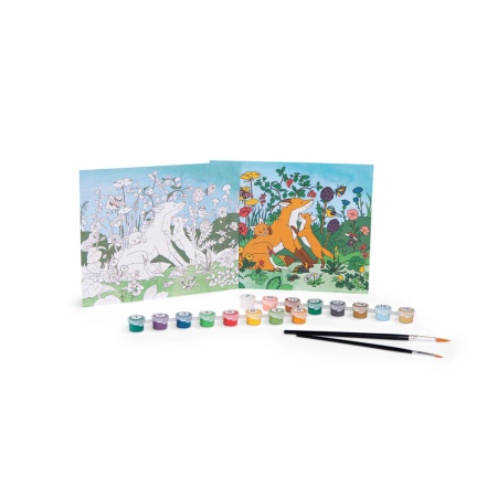Set creativ Picteaza cu numere Gradina, Moulin Roty - Img 3