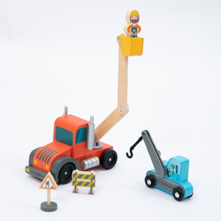 Set mare de vehicule pentru constructii, UMU Toys - Img 4