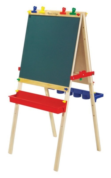 Tabla de scris reglabila Sevalet lemn Melissa and Doug - Img 2
