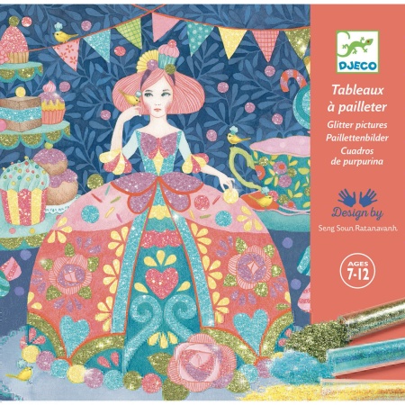 Atelier creativ cu sclipici Daydream, Djeco - Img 2