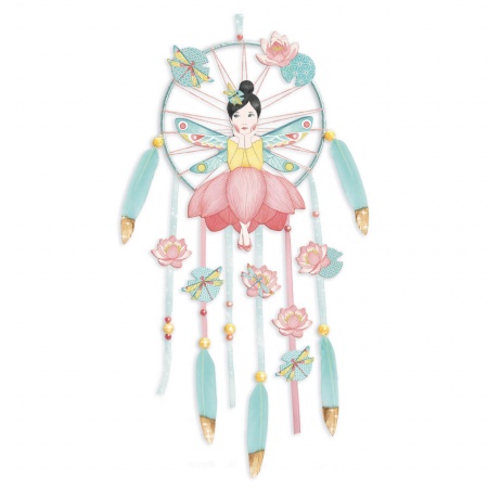 Joc creativ DIY Dreamcatcher Zana Lotus, Djeco - Img 4