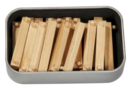 Joc logic IQ 3D Puzzle in cutie metalica-2, Fridolin - Img 2