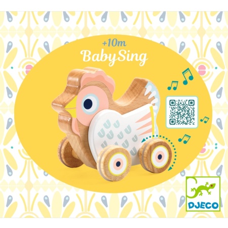 Jucarie bebe Babysing, Djeco - Img 4