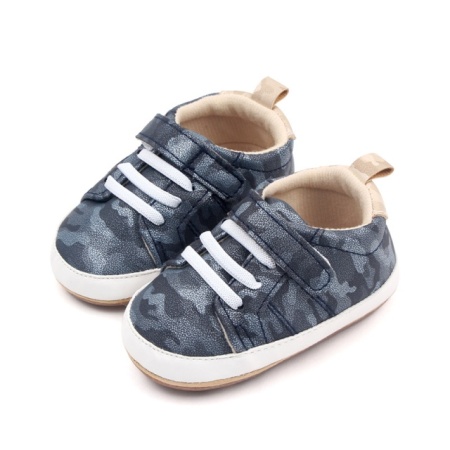 Pantofiori sport camuflaj pentru bebelusi, cu talpa antiderapanta - Img 3