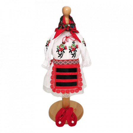 Set costum popular rochita, trusou si lumanare personalizata, decor traditional Denikos® C9016 - Img 2