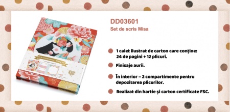 Set pentru corespondenta Misa, Djeco - Img 2