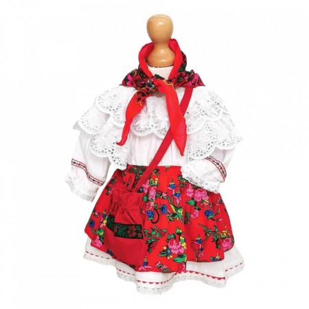 Set rochita botez traditionala, trusou botez, cutie trusou si lumanare, decor rustic, Denikos® C9098 - Img 4