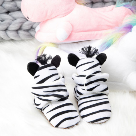 Botosei plusati pentru bebelusi - Zebra