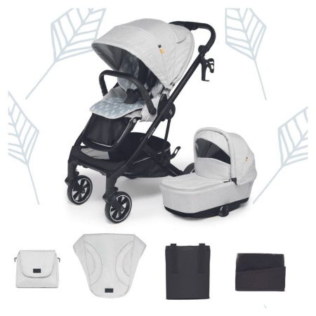 Carucior 2 in 1 Skiddou Moss Normandic Dream, Gri - Img 2