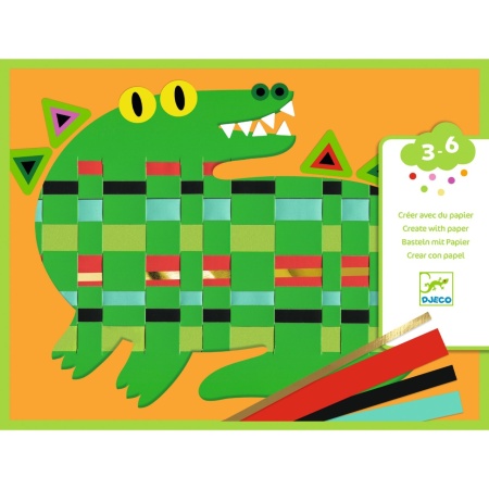 Joc creativ de tesut animalute, Djeco - Img 2