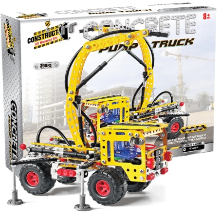 Kit STEM Camion cu pompa pentru turnat ciment, nivel avansat - Img 4