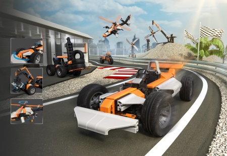 Kit STEM de construit si explorat Universal Max, Fischertechnik - Img 3