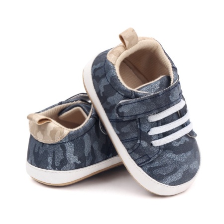 Pantofiori sport camuflaj pentru bebelusi, cu talpa antiderapanta - Img 4