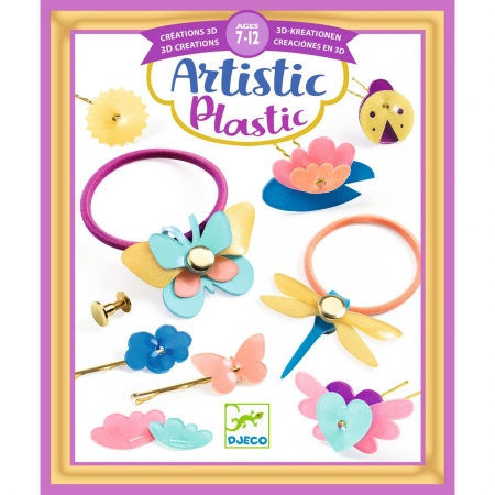 Set creativ Accesorii pentru coafură, Djeco - Img 2