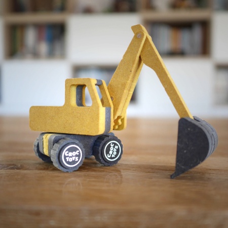 Set de constructie vehicul de santier Excavatorul Frederic, Croc toys - Img 4