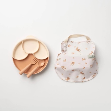 Set diversificare hrana bebelusi Miniware Mini Sous Chef 100% din materiale naturale biodegradabile, 6 piese, Golden Harvest - Img 3