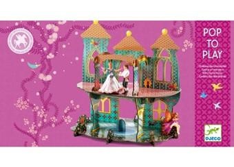 Joc de construit Pop to play Castelul vrajit 3D, Djeco - Img 4