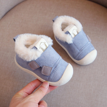 Pantofi bleu imblaniti - Snow