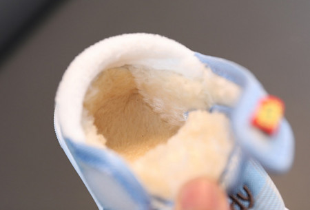 Pantofi imblaniti in carouri bleu - Teddy - Img 8