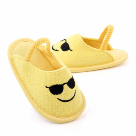 Pantofiori decupati pentru fetite - Emoticon - Img 3