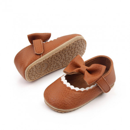 Pantofiori maro pentru fetite - Magical