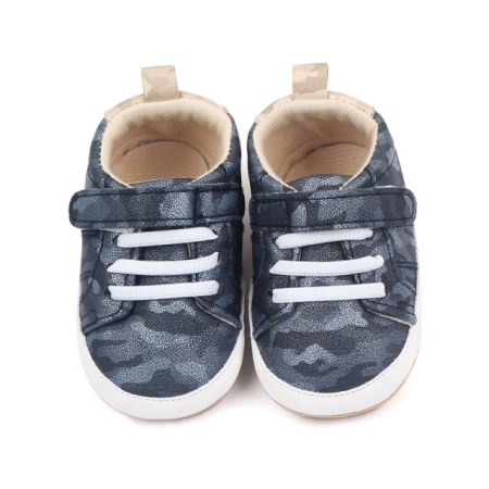Pantofiori sport camuflaj pentru bebelusi, cu talpa antiderapanta - Img 5
