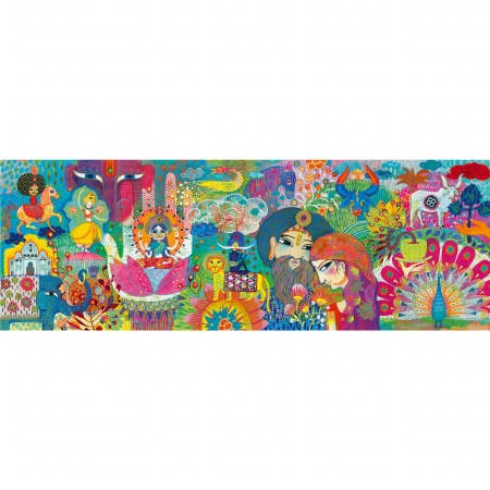 Puzzle galerie Magic India, Djeco - Img 4