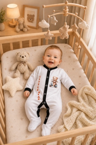 Salopeta cu botosei pentru bebelusi, Good Things - Img 2