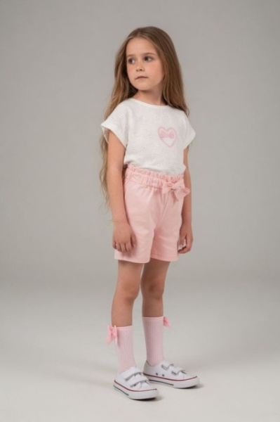 Set pentru fetite PAMPALKIDS cu inimioare - Img 2
