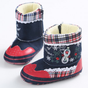 Cizmulite pentru fetite - Snow man