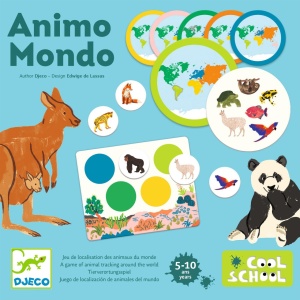 Joc educativ Loto Animo mondo, Djeco - Img 4