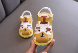 Papuci din cauciuc tip sandaluta pentru copii - Dog