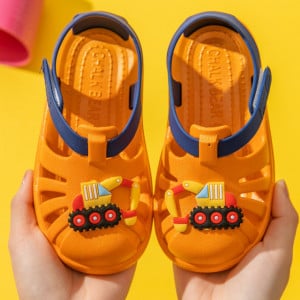Papuci tip sandaluta din cauciuc pentru copii - Basculanta