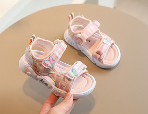 Sandalute roz pentru fetite - Princess