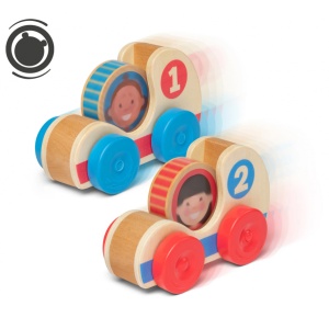 Set de doua masinute din lemn colectia GO TOTs - Img 3