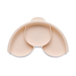 Set diversificare hrana bebelusi Miniware Healthy Meal, 100% din materiale naturale biodegradabile, 3 piese, Toffee/Peach - Img 4