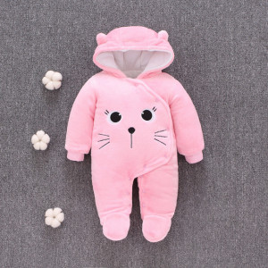 Combinezon plusat roz - Kitty
