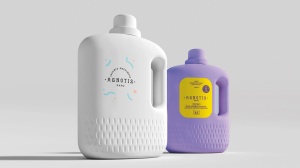 Detergent hipoalergenic de rufe pentru bebelusi Agnotis 1800 ml - Img 2