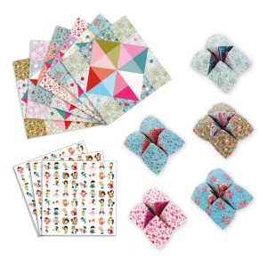Joc creativ Initiere origami roz, Djeco - Img 2